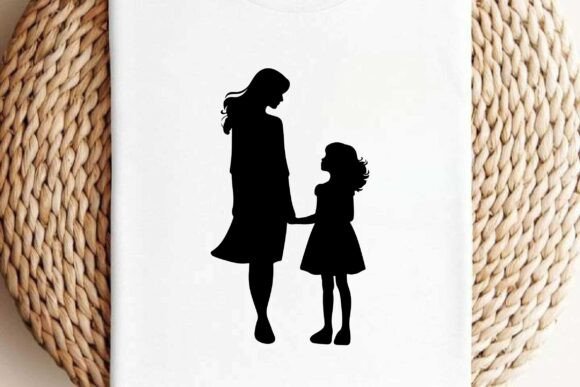 Mother and Daughter Silhouette SVG Review