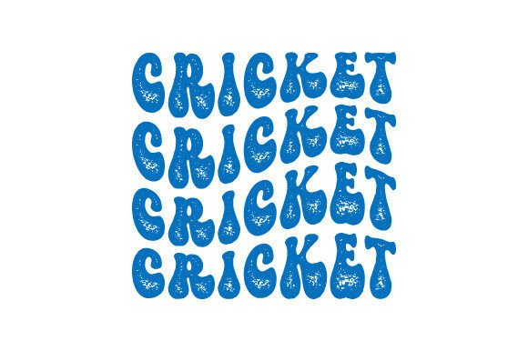 Retro Cricket SVG PNG T-shirt