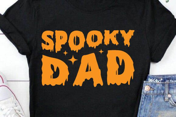 Retro Halloween Spooky Dad SVG T-shirt Review