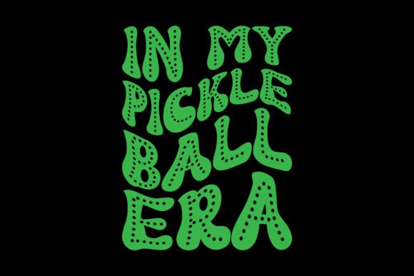 Retro in My Pickleball Era Svg Png