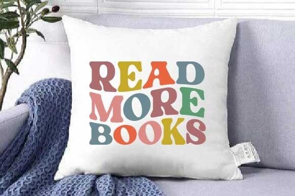 Retro Read More Books SVG Review