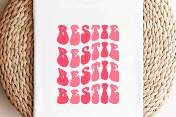 Retro Wavy Bestie Svg Png Sublimation Review