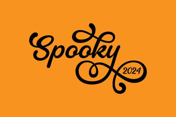 Spooky 2024 Svg Png Halloween T-shirt